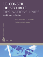 Le Conseil de sécurité des Nations Unies: Ambitions et limites