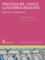 Procédure civile luxembourgeoise: Approche comparative