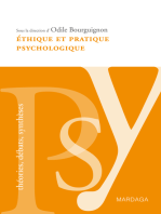 Éthique et pratique psychologique: Le respect de la personne à la base du travail du psychologue