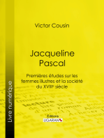 Jacqueline Pascal: Premières études sur les femmes illustres et la société du XVIIème siècle