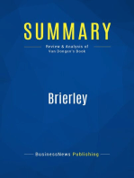 Summary: Brierley: Review and Analysis of Van Dongen's Book
