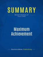 Summary: Maximum Achievement: Review and Analysis of Tracy's Book