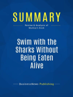 Summary: Swim with the Sharks Without Being Eaten Alive: Review and Analysis of Mackay's Book