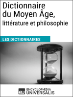 Dictionnaire du Moyen Âge, littérature et philosophie: Les Dictionnaires d'Universalis