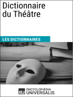 Dictionnaire du Théâtre: Les Dictionnaires d'Universalis