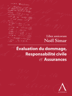 Evaluation du dommage, responsabilité civile et assurances: Liber amicorum Noël Simar (Droit belge)