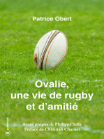 Ovalie, une vie de rugby et d'amitié: Un très beau récit de vie