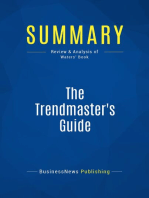 Summary: The Trendmaster's Guide: Review and Analysis of Waters' Book