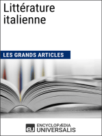 Littérature italienne: Les Grands Articles d'Universalis