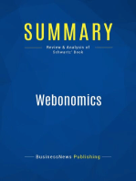 Summary: Webonomics: Review and Analysis of Schwartz' Book