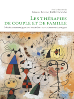 Les thérapies de couple et de famille: Modèles empiriquement validés et applications cliniques