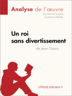 Un roi sans divertissement de Jean Giono (Analyse de l'oeuvre): Analyse complète et résumé détaillé de l'oeuvre