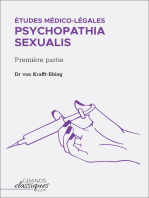 Études médico-légales - Psychopathia Sexualis: Première partie