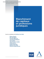 Blanchiment de capitaux et professions juridiques: Droit belge