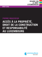 Accès à la propriété, droit de la construction et responsabilité au Luxembourg