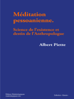 Méditation pessoanienne: Science de l’existence et destin de l’Anthropologue