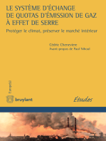 Le système d'échange de quotas d'émission de gaz à effet de serre: Protéger le climat, préserver le marché intérieur