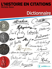 L Histoire En Citations Dictionnaire De Michele Ressi Livre Electronique Scribd