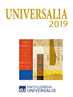Universalia 2019: Les personnalités, la politique, les connaissances, la culture en 2019