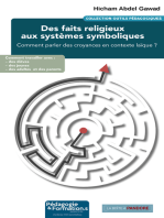 Des faits religieux aux systèmes symboliques: Comment parler des croyances en contexte laïque ? 