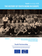 The history of youth work in Europe - volume 6: Connections, disconnections and reconnections – The social dimension of youth work in history and today