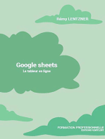 Google sheets: Le tableur en ligne