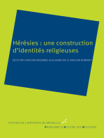 Hérésies: une construction d'identités religieuses: Histoire des religions