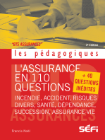 L'assurance en 110 questions