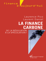La finance carbone: De la régulation à la spéculation ?