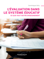 L'évaluation dans le système éducatif: Ce que vaut notre enseignement