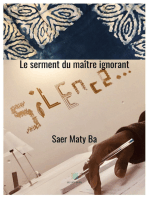 Le serment du maître ignorant: Roman