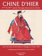 Chine d'hier: 17ème et 18ème siècle, l'Europe découvre la Chine