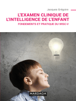 L'examen clinique de l'intelligence de l'enfant: Fondements et pratique du Wisc-V