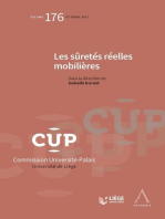 Les sûretés réelles mobilières: CUP176