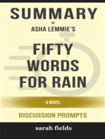 Summary of Asha Lemmie's Fifty Words for Rain: A Novel: Discussion Prompts