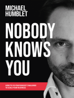 Nobody Knows You: How to fix your biggest challenge to scale your business