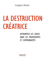 La destruction créatrice: Affronter les crises  au sein des mouvements et des communautés