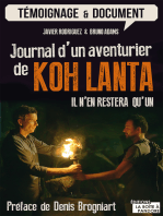 Journal d'un aventurier de Koh Lanta: Il n'en restera qu'un
