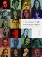 21 Remarkable People: Lessons for Personal Growth From The Secrets of Their Personalities: The Remarkables, #5