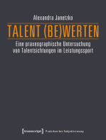 Talent (be)werten: Eine praxeographische Untersuchung von Talentsichtungen im Leistungssport