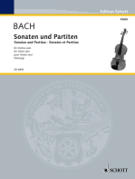 Sonatas and Partitas: for Violin solo