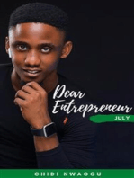 Dear Entrepreneur