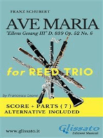 Woodwind trio - Ave Maria by Schubert