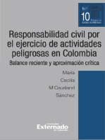 Responsabilidad civil por el ejercicio de actividades peligrosas en Colombia. Balance reciente y aproximación crítica