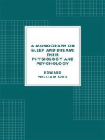 A monograph on sleep and dream