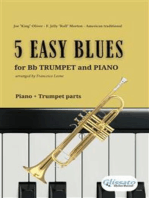 5 Easy Blues - Bb Trumpet & Piano (complete parts)