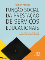 Função Social da Prestação de Serviços Educacionais: uma análise à luz dos Direitos Fundamentais Coletivos e Difusos