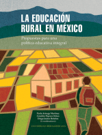 LA EDUCACIÓN RURAL EN MÉXICO: Propuestas para una política educativa integral