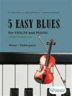 5 Easy Blues - Violin & Piano (complete parts)