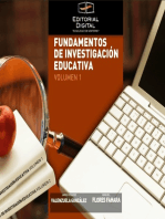 Fundamentos de investigación educativa. Volumen 1
